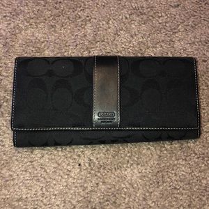 Black Coach Wallet